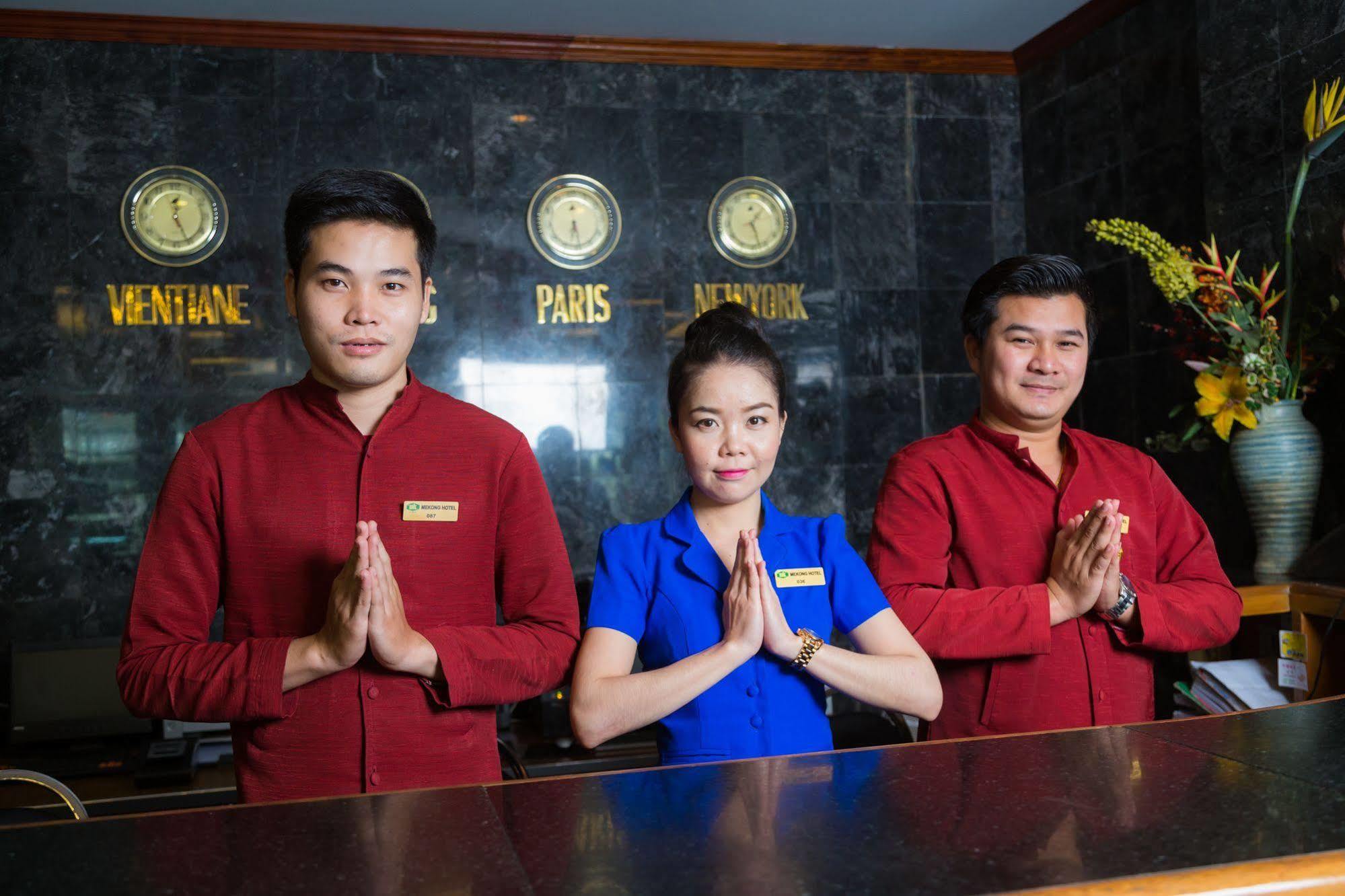 Mekong Hotel Viêng Chăn Ngoại thất bức ảnh